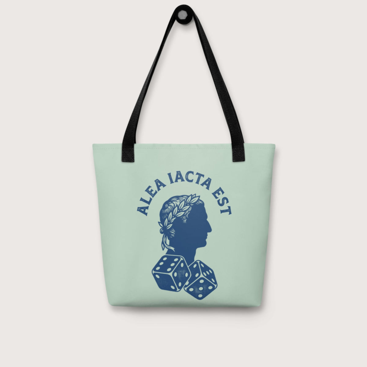 Alea Iacta Est Caesar Quote Bag - history buff gift by HistoHead