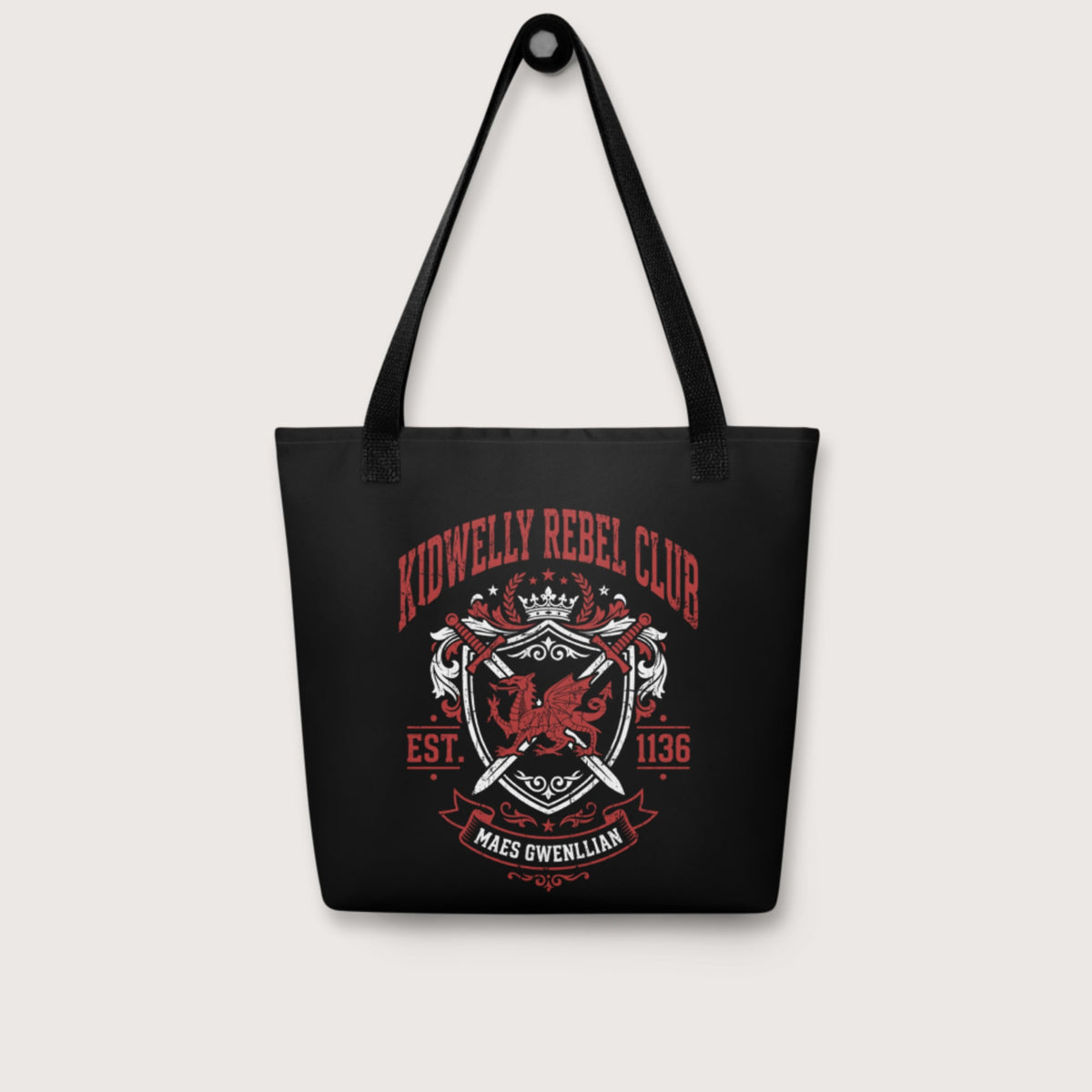 Kidwelly Rebel Club Maes Gwenllian 1136 Bag - history buff gift by HistoHead