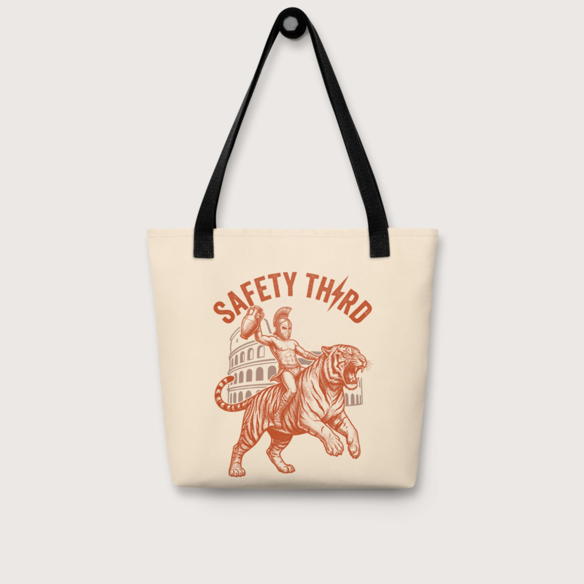 Gladiator Safety Third Bag - history buff gift by HistoHead