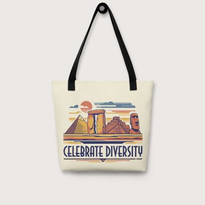 Celebrate Diversity Stone Wonders Bag - history buff gift by HistoHead
