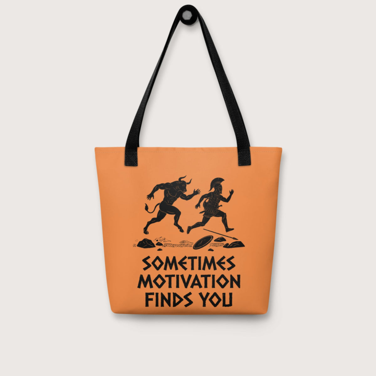 Motivation Finds You Minotaur Edition Bag - history buff gift by HistoHead