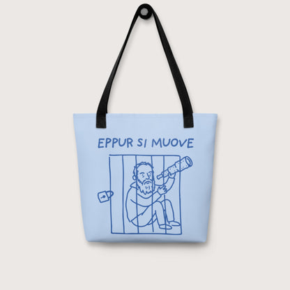 Galileo Galilei And Yet It Moves Bag - history buff gift by HistoHead