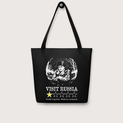 Napoleon Visit Russia Review Bag - history buff gift by HistoHead