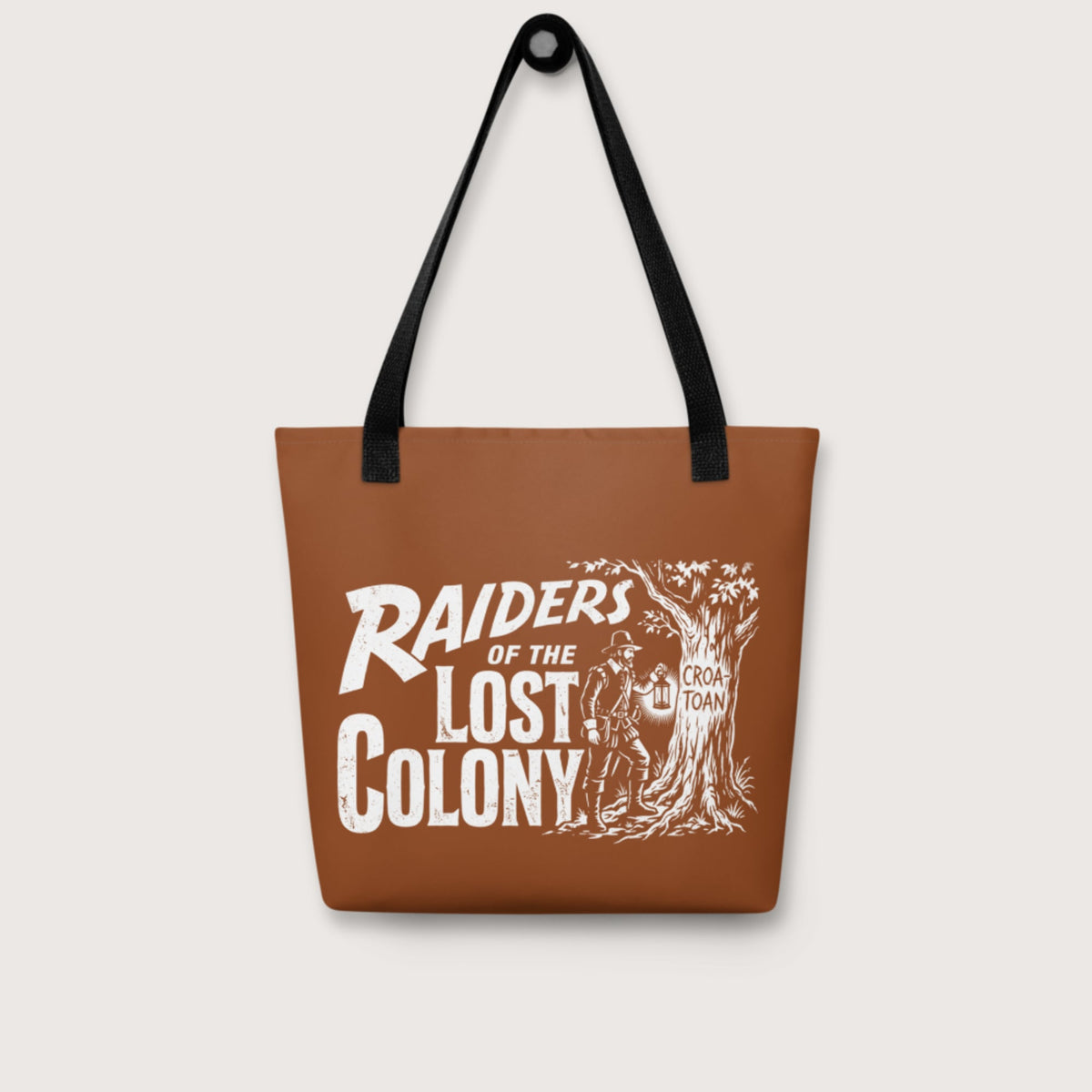 Raiders of the Lost Colony Bag - history buff gift by HistoHead