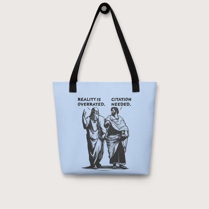 Plato & Aristotle Debate Bag - history buff gift by HistoHead