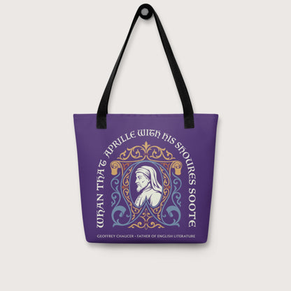 Geoffrey Chaucer Bag - history buff gift by HistoHead