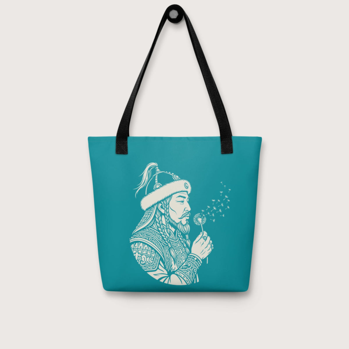 Genghis Khan Blowing Wishes Bag - history buff gift by HistoHead