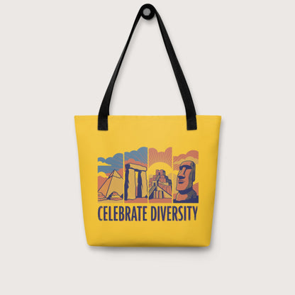 Celebrate Diversity Stone Wonders Edition Bag - history buff gift by HistoHead