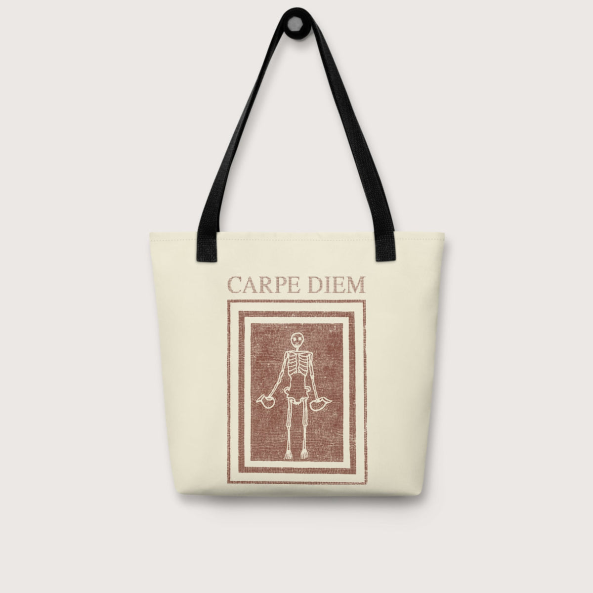 Carpe Diem Skeleton Bag - history buff gift by HistoHead