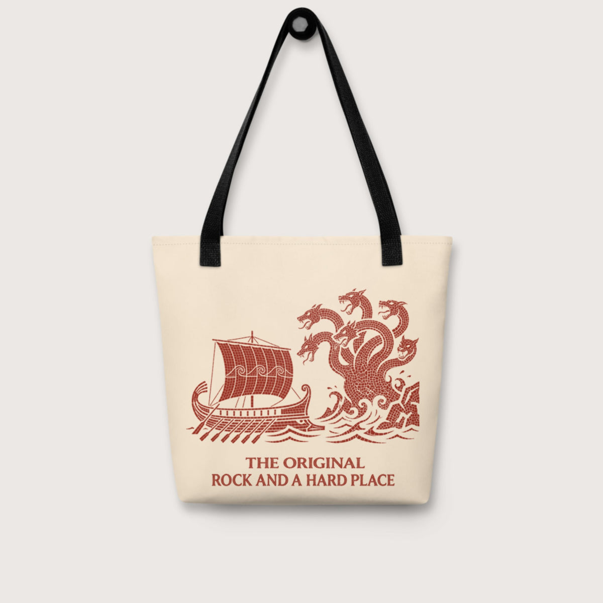 Odyssey Rock and a Hard Place Bag - history buff gift by HistoHead