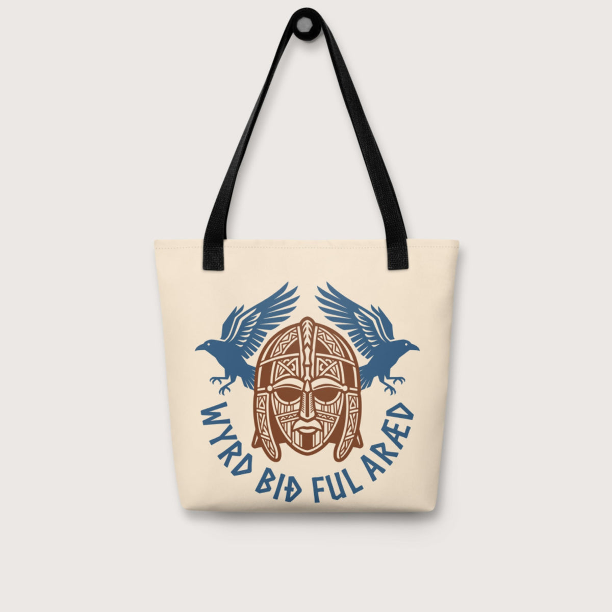Wyrd Bið Ful Aræd Sutton Hoo Helmet Edition Bag - history buff gift by HistoHead