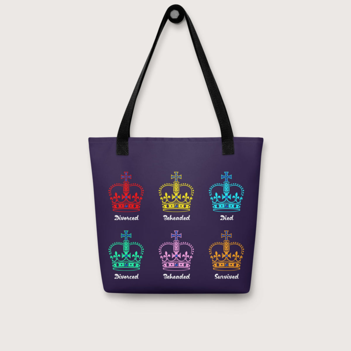 Six Queens Bag - history buff gift by HistoHead