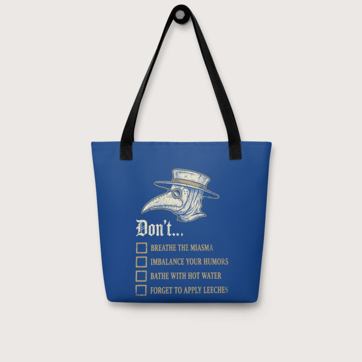 Plague Doctor Advice Bag - history buff gift by HistoHead