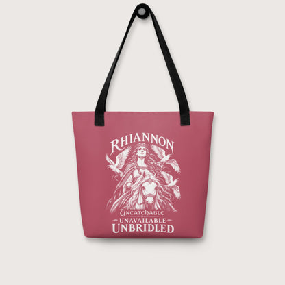 Rhiannon Uncatchable Unavailable Unbridled Bag - history buff gift by HistoHead