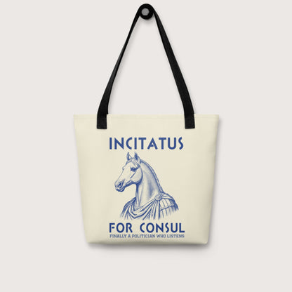Incitatus For Consul Bag - history buff gift by HistoHead