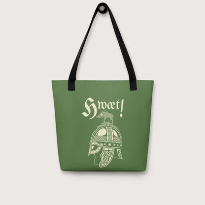 Hwæt Boar-Crested Helmet Bag - history buff gift by HistoHead