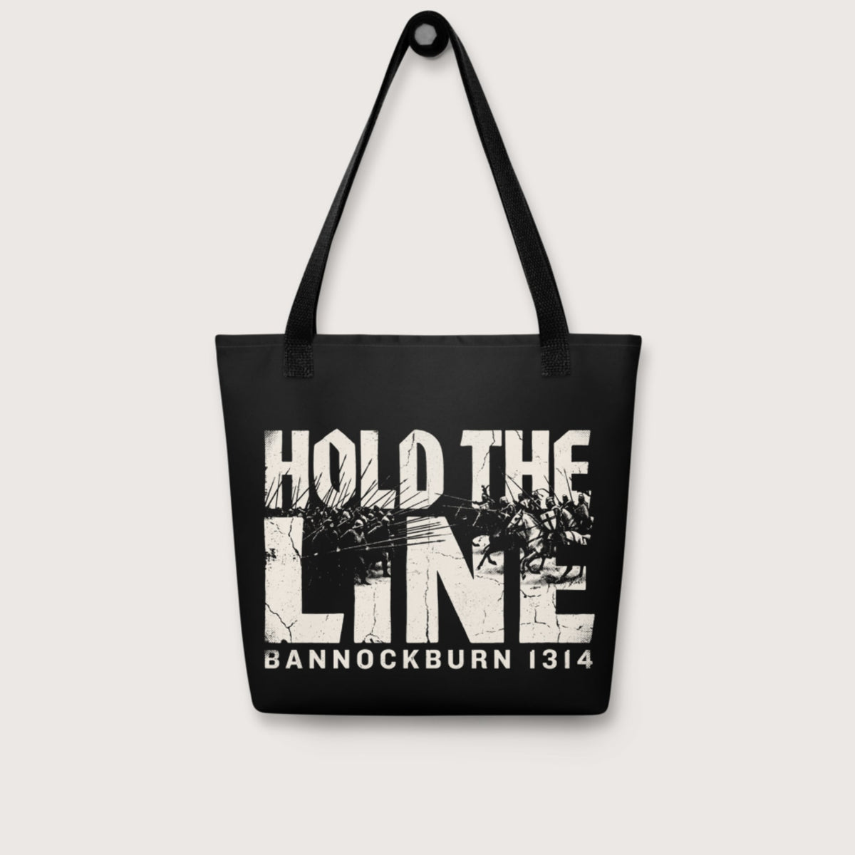 Hold The Line Bannockburn 1314 Bag - history buff gift by HistoHead