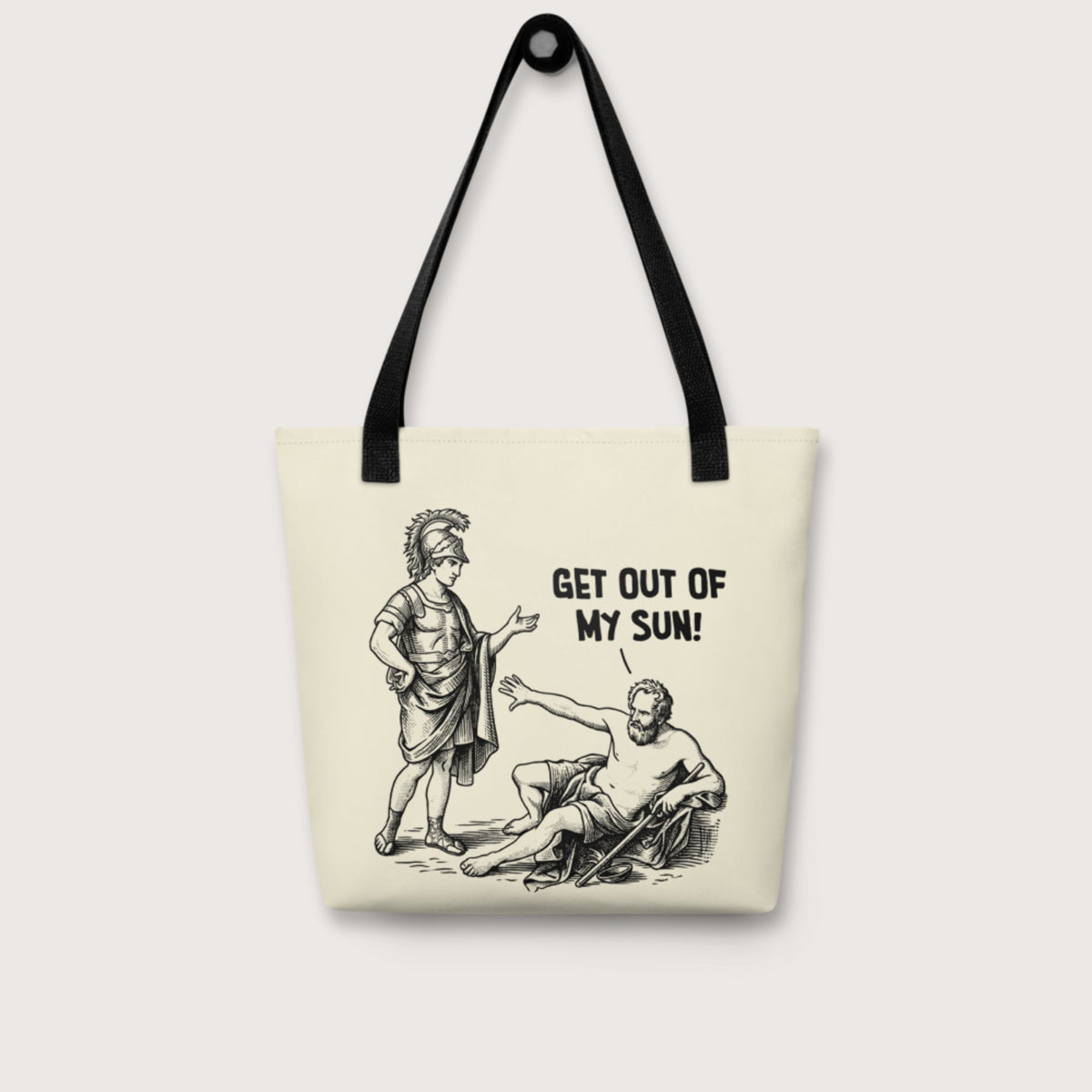 Diogenes: Get Out of My Sun Bag - history buff gift by HistoHead