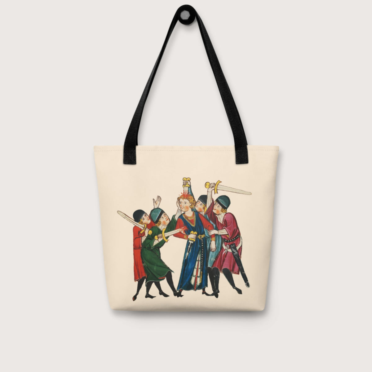 Medieval Positivity Bag - history buff gift by HistoHead
