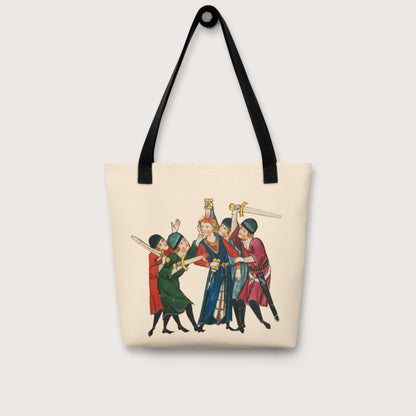 Medieval Positivity Bag - history buff gift by HistoHead