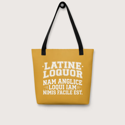 I Speak Latin Because English Is Too Easy Now Bag - history buff gift by HistoHead