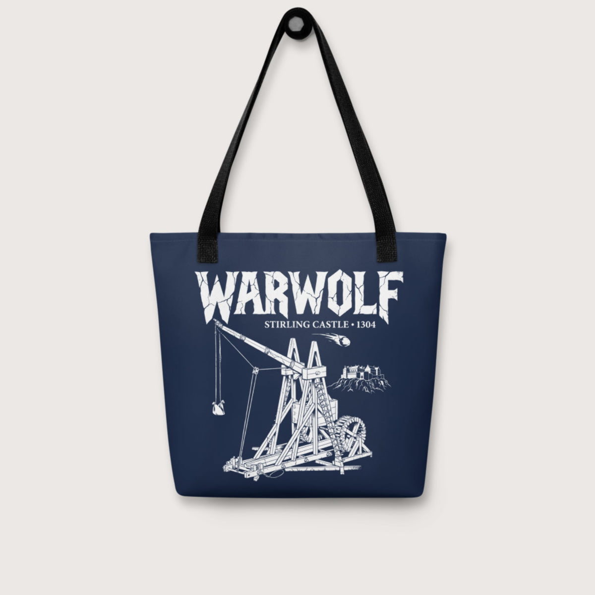 Warwolf Trebuchet Bag - history buff gift by HistoHead