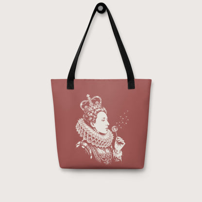 Elizabeth I Blowing Wishes Bag - history buff gift by HistoHead