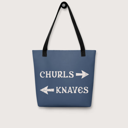 Churls or Knaves Bag - history buff gift by HistoHead