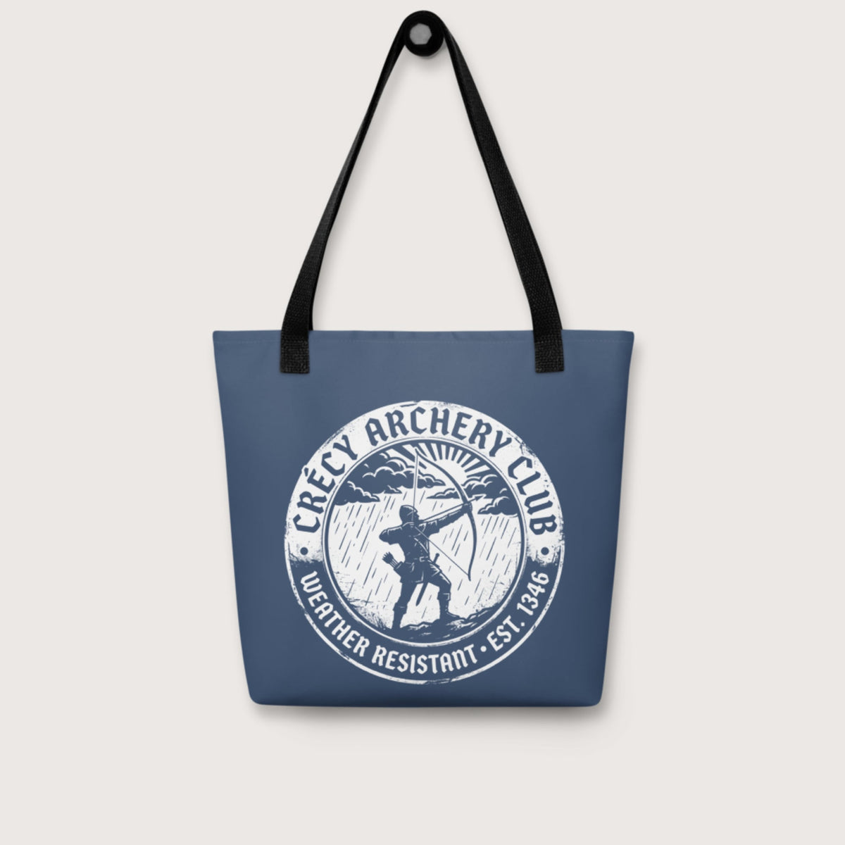 Crecy Archery Club Bag - history buff gift by HistoHead