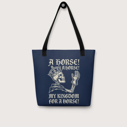 My Kingdom for a Horse Bag - history buff gift by HistoHead
