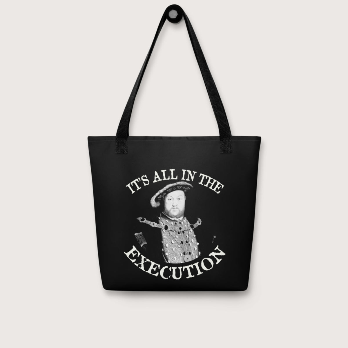 Henry VIII Execution Bag - history buff gift by HistoHead