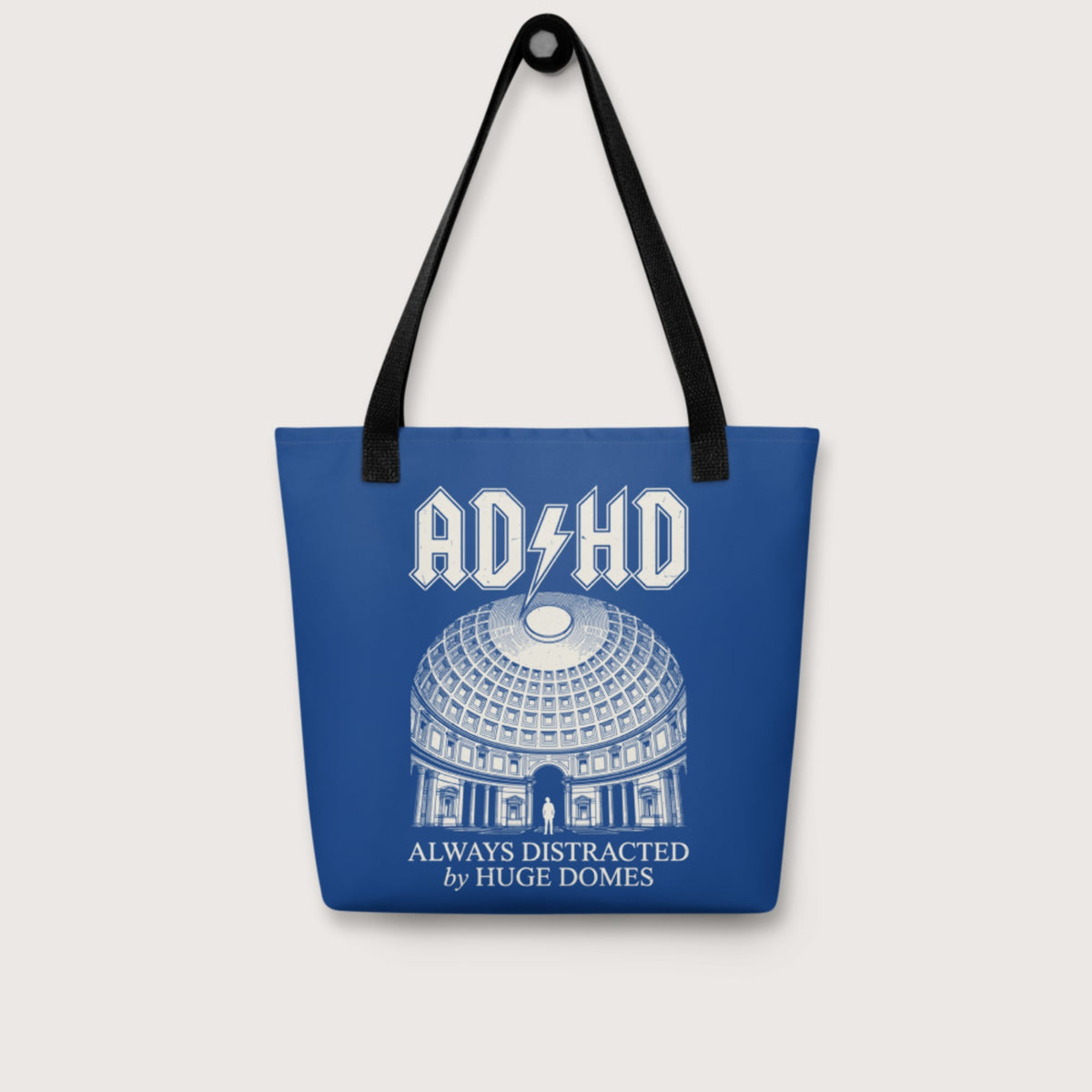 Always Distracted by Huge Domes Bag - history buff gift by HistoHead