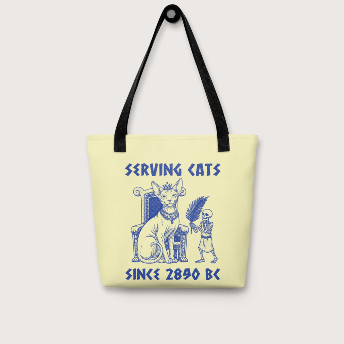 Serving Cats Since 2890 BC Bag - history buff gift by HistoHead