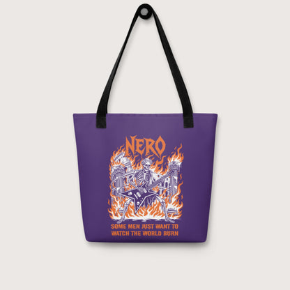 Nero Watch the World Burn Bag - history buff gift by HistoHead