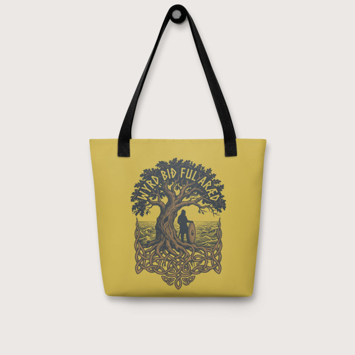 Old English Fate Is Inexorable Bag - history buff gift by HistoHead