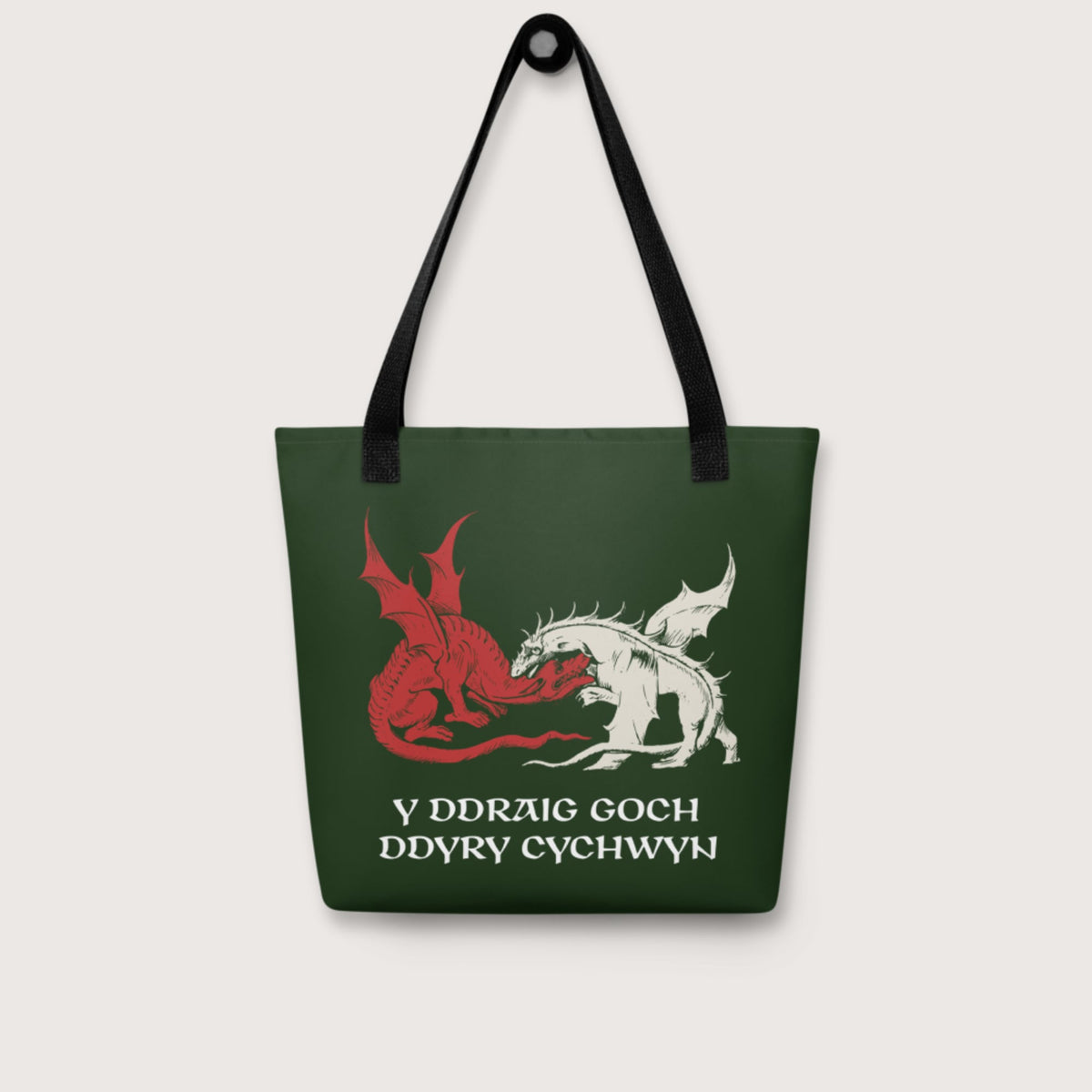 Red Dragon Prophecy Bag - history buff gift by HistoHead