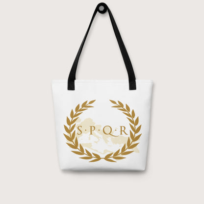 Roman SPQR Banner Bag - history buff gift by HistoHead