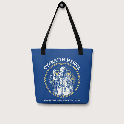 Cyfraith Hywel Progressive Jurisprudence Bag - history buff gift by HistoHead