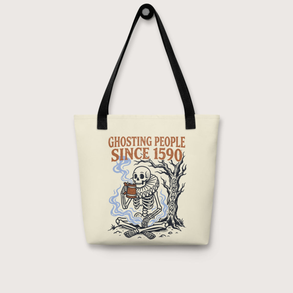 Roanoke Colony Ghosting Since 1590 Bag - history buff gift by HistoHead