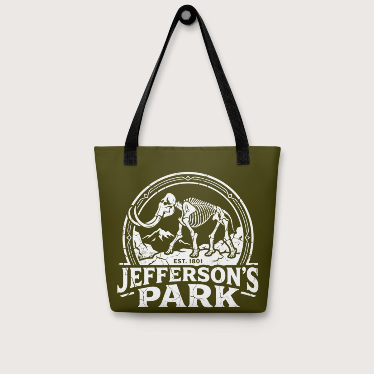 Jefferson's Park Bag - history buff gift by HistoHead