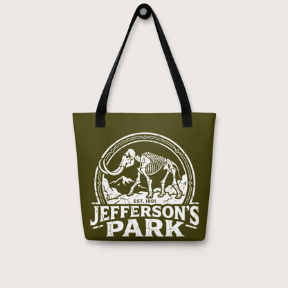 Jefferson's Park Bag - history buff gift by HistoHead