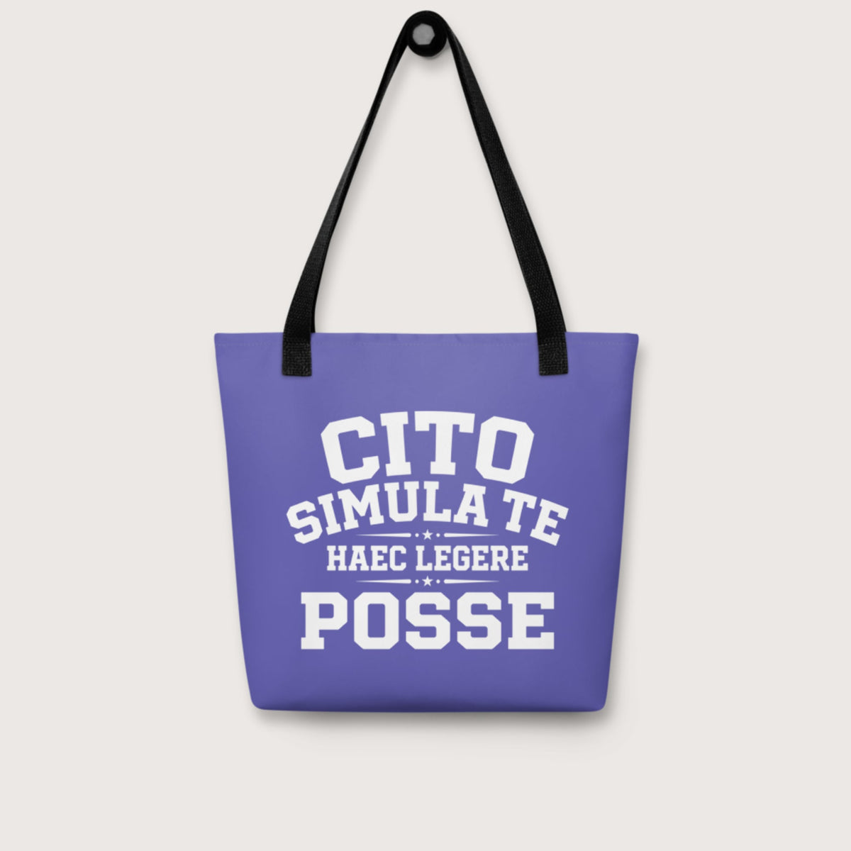 Latin Quick Pretend You Can Read This Bag - history buff gift by HistoHead