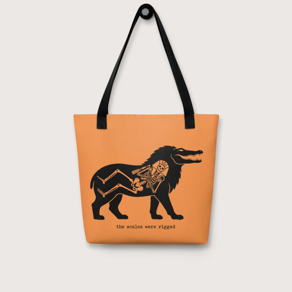 The Scales Were Rigged Bag - history buff gift by HistoHead