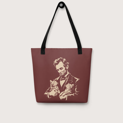 Lincoln's Cats Bag - history buff gift by HistoHead