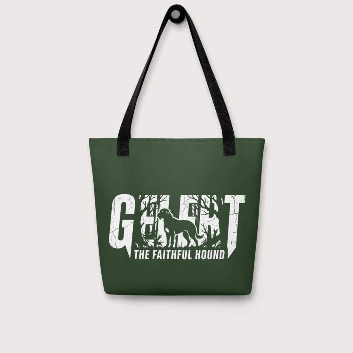Gelert The Faithful Hound Bag - history buff gift by HistoHead