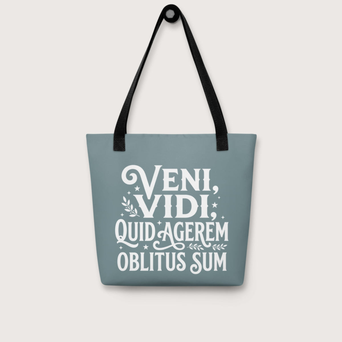 Latin I Came I Saw I Forgot I Was Doing Bag - history buff gift by HistoHead
