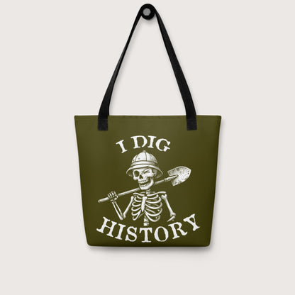 I Dig History Bag - history buff gift by HistoHead