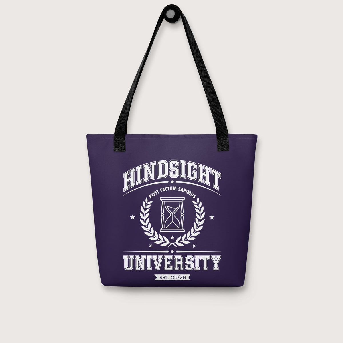 Hindsight University Bag - history buff gift by HistoHead
