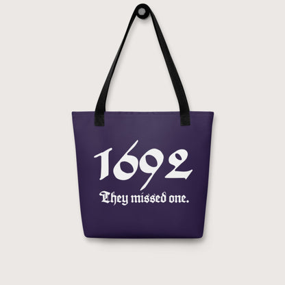 1692 Witch Trials Bag - history buff gift by HistoHead