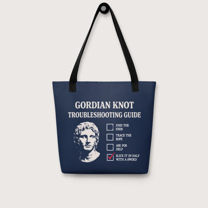 Alexander's Gordian Knot Guide Bag - history buff gift by HistoHead